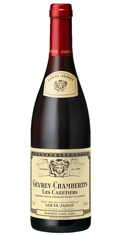Louis Jadot - Gevrey-Chambertin - 1er cru - les Cazetiers - Vin rouge