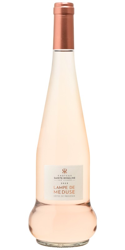 Château Sainte Roseline - Lampe de Méduse - vin rosé